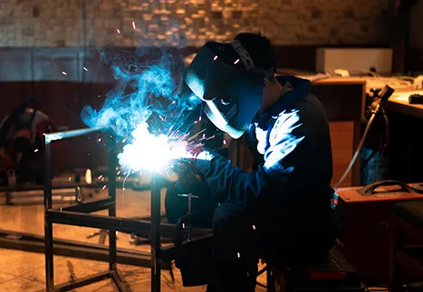 Welded structural component processing services